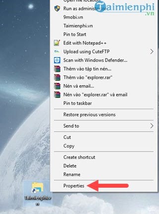 Cách ghim thư mục vào Taskbar Windows, ghim Folder bất kỳ