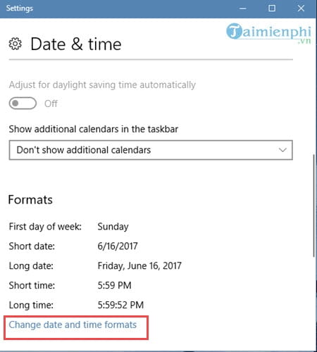 Cách cài lại ngày cho máy tính Windows 10, đặt lại ngày giờ