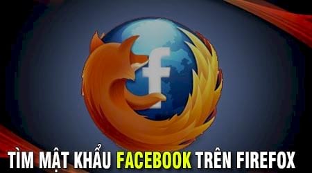 how to find facebook password using firefox