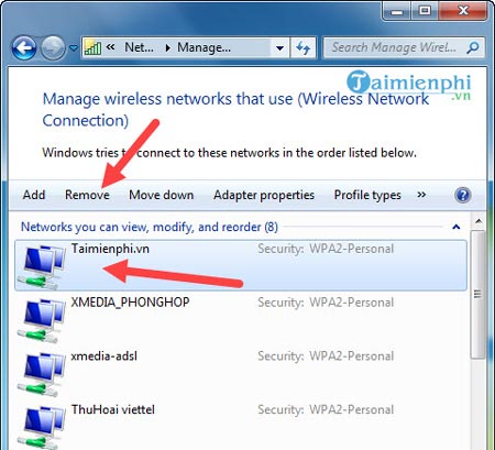 Xem mật khẩu wifi, hiện password wifi đã lưu, kết nối trên máy tính và cách xóa 13