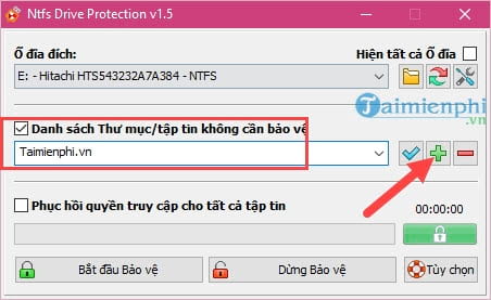 Bảo vệ USB khỏi virus với NTFS Drive Protection