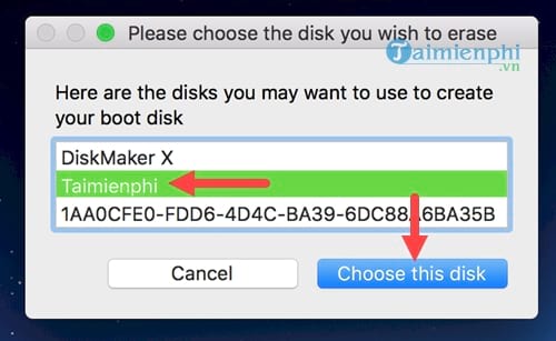 Cách tạo USB cài MacOS Sierra cho Macbook