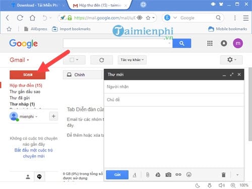 Cách chuyển đổi nhiều chữ ký trong Gmail
