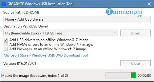 Sửa lỗi cài Win 7 không nhận USB trên máy tính