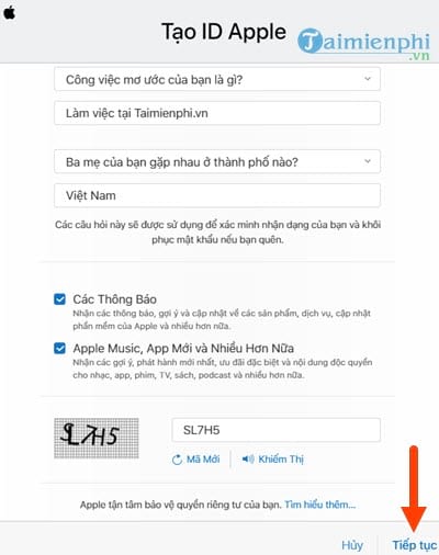 Cách đăng ký iCloud trên Web từ máy tính 3