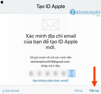 Cách đăng ký iCloud trên Web từ máy tính 5