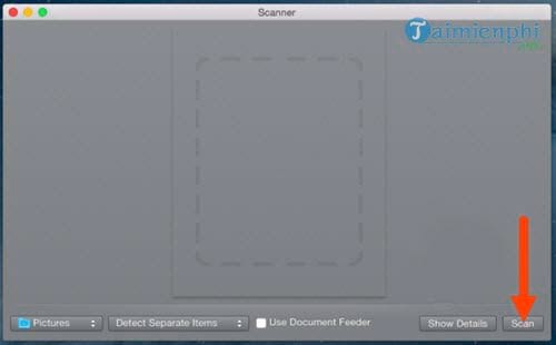 Cách sử dụng máy Scan trên MacOS X