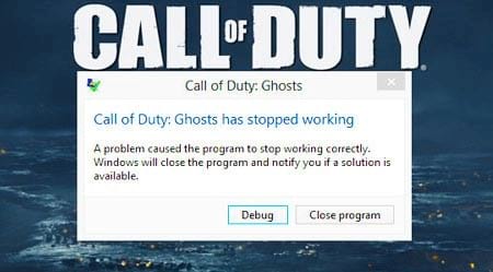 Sửa lỗi chơi Call Of Duty bị stop working trên PC