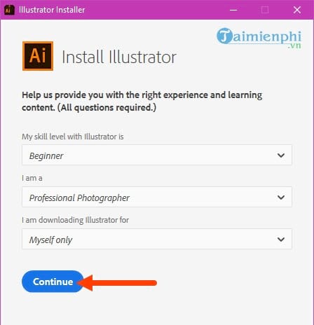 Install and use illustrators designed for you to use on computers 7