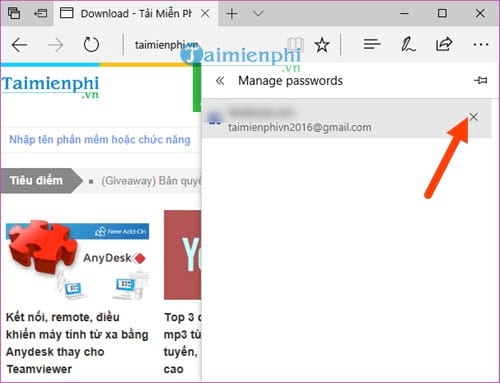 Cách xóa lưu mật khẩu Gmail trên các Chrome, Cốc Cốc, Firefox, Opera, Edge