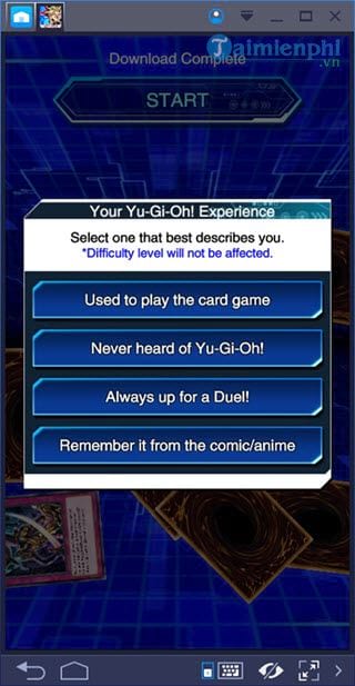 Cách tải và chơi YuGiOh, vua trò chơi trên máy tính