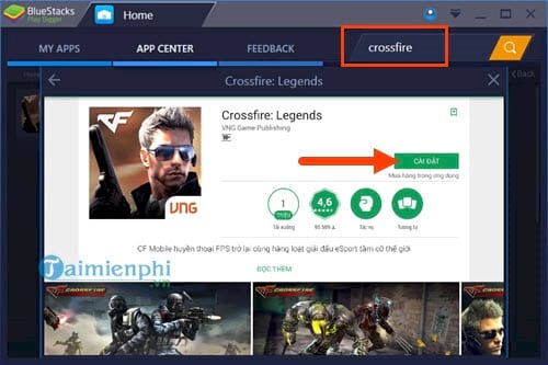 cach cai crossfire legends tren may tinh game cf mobile 5