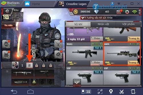 cach ban sung ngam trong cf mobile crossfire legends 2