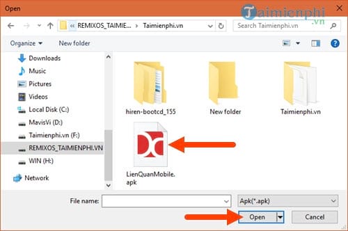 Cách cài file APK cho Droid4X, chạy file Android trên Droid4x