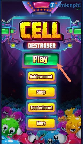 Cách chơi Cell Destroyer trên máy tính bằng Bluestacks