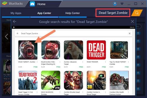how to play dead target zombie on bluestacks 3