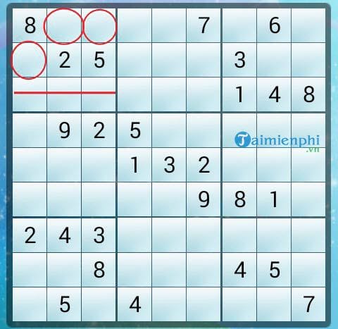 Mẹo chơi Sudoku nhanh, quy tắc giải 4