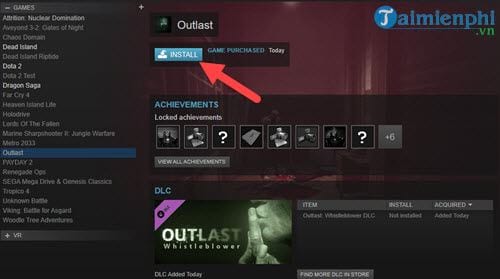 Tải Outlast miễn phí, game game kinh dị Outlast bản quyền miễn phí