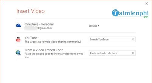 cach chen video youtube vao powerpoint bai thuyet trinh 4