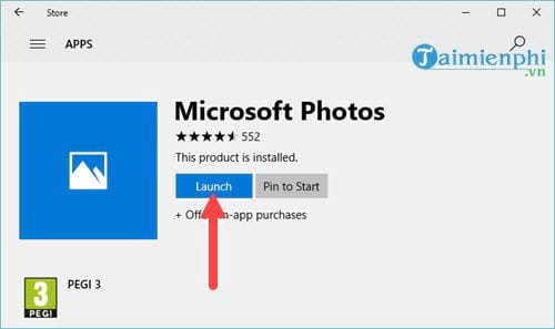 Ứng dụng Photos trên Windows 10 mở rất chậm hoặc không hoạt động