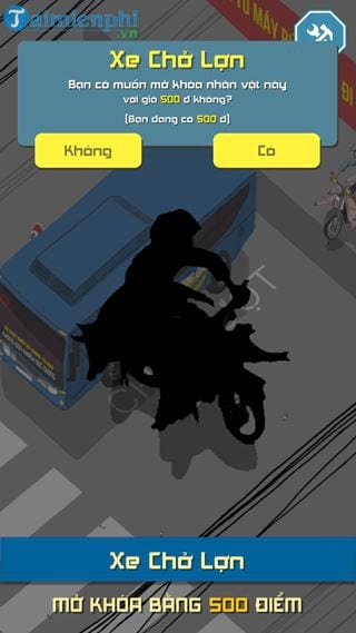 Game Còi To Cho Vượt, hóa thân ninja đi xe Lead vượt chướng ngại vật
