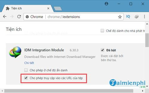 Cách sửa lỗi IDM không tải file MP4 trên Google Chrome