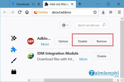 how to install adblock disable an 9