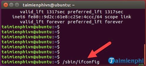 Cách check địa chỉ IP trên Linux
