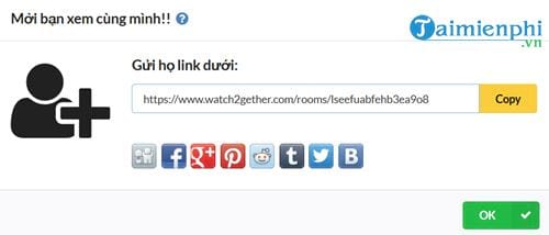 Hướng dẫn xem phim online tập thể cùng bạn bè