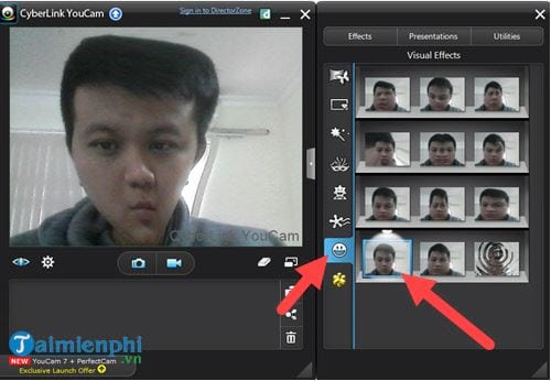 Cách tạo hiệu ứng cho webcam bằng CyberLink Youcam