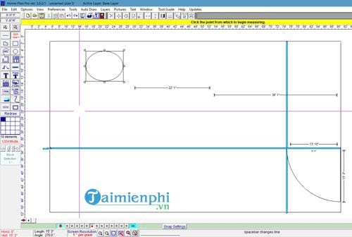 Cách vẽ sơ đồ nhà, thiết kế nhà bằng Home Plan Pro