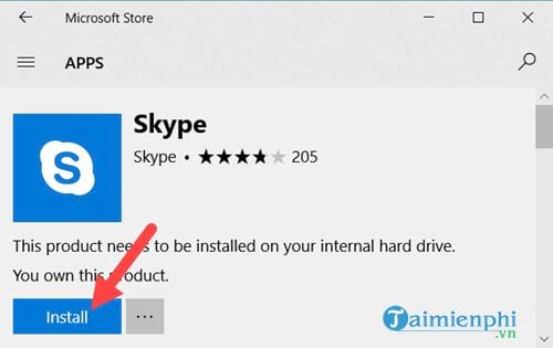 Cách cài đặt Skype bản dành cho Windows 10