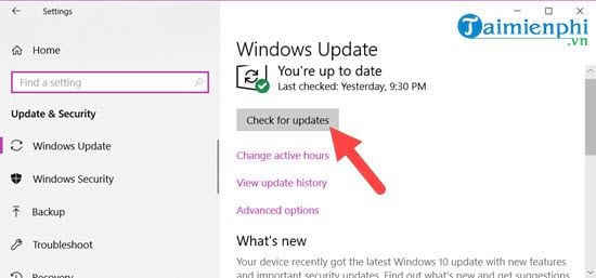 Cách cập nhật Windows 10 October 2018 Version 1809 2