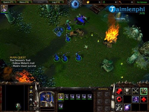 Cách chơi Warcraft 3 trên GameTV Plus