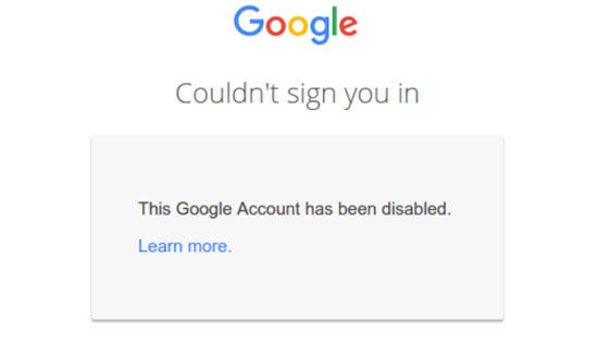 tai khoan gmail bi khoa la do dau