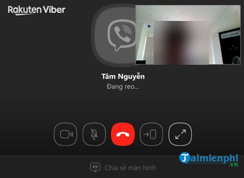 Hướng dẫn chia sẻ màn hình gọi video trên Viber