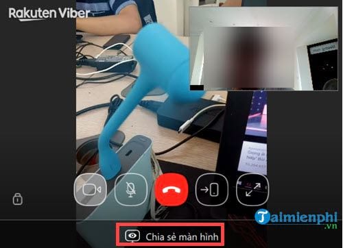 Hướng dẫn chia sẻ màn hình gọi video trên Viber