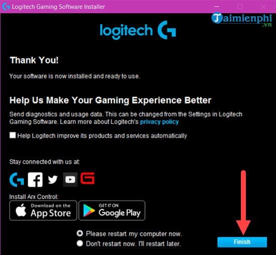 Hướng dẫn sử dụng Logitech Gaming Software
