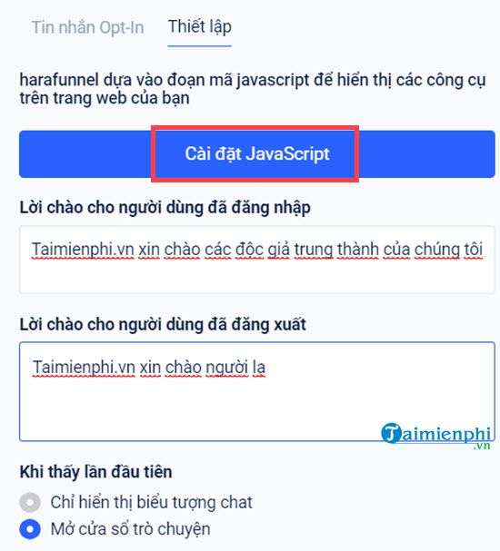 Cách tích Hợp Facebook Chatbox vào Website Haravan