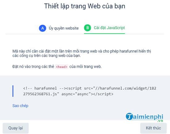 Cách tích Hợp Facebook Chatbox vào Website Haravan