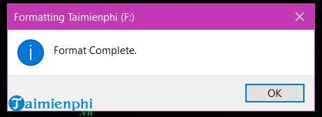 Hướng dẫn cách format ổ cứng máy tính chuẩn 11