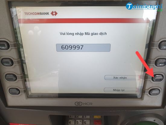 huong dan rut tien tai atm techcombank ma khong can the 7