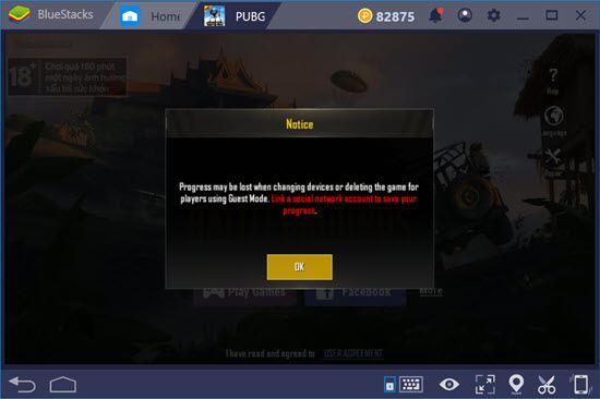 how to connect pubg mobile vn