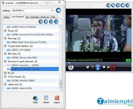 Cách khắc phục lỗi SopCast thường gặp