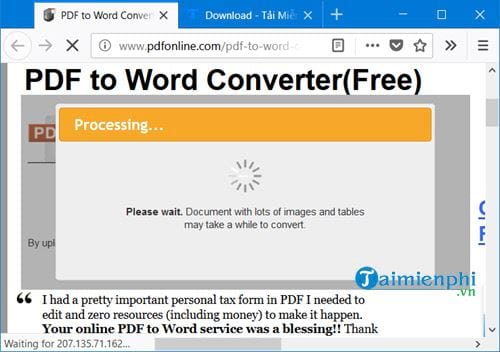 cach chuyen pdf sang word online 15