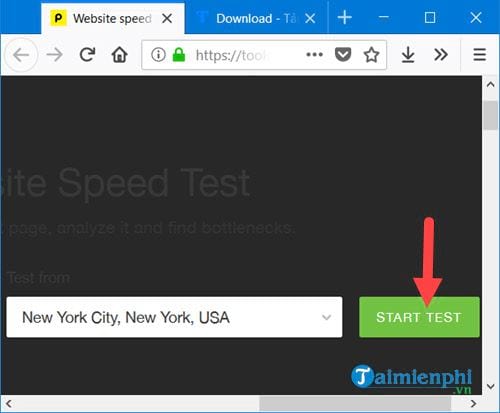 How to check toc because the website is fast or slow 4