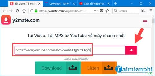 Cách tải nhạc trên Youtube thành MP3