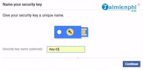 How to use the security key to cover the security key on facebook 10