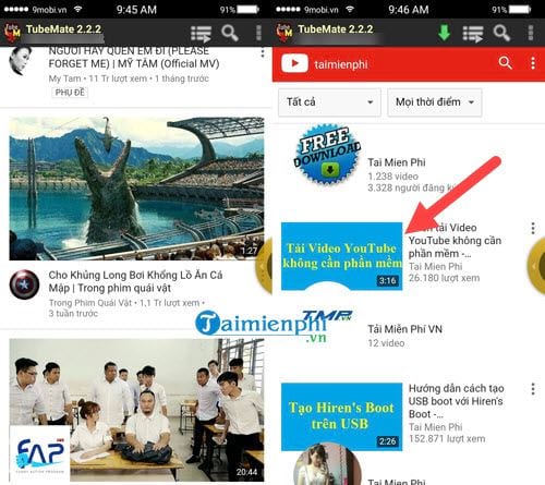 cach su dung tubemate de tai video tren youtube 4