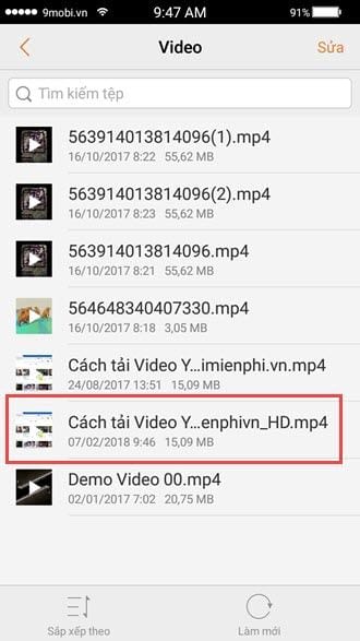 Cách sử dụng Tubemate để tải Video trên Youtube